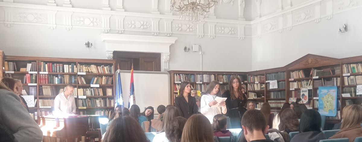 Европски дан језика обележен у библиотеци Треће београдске гимназије