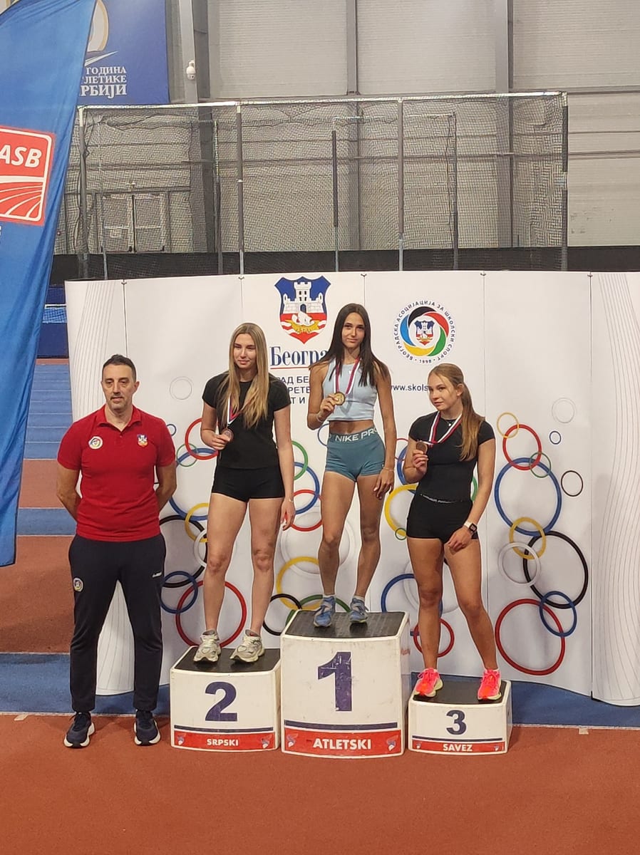 Četiri medalje u atletici