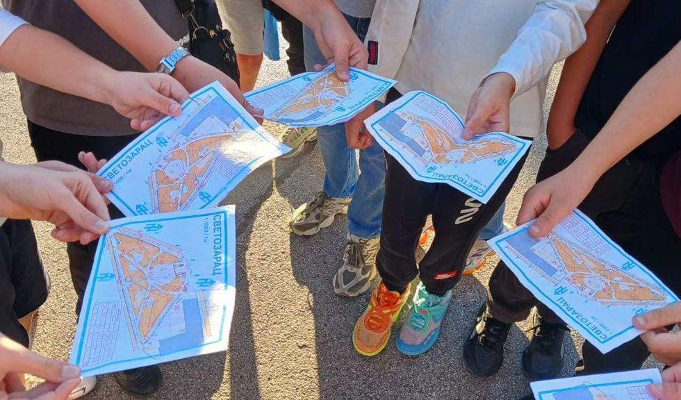 Оријентиринг у Неимарском парку за Дан спорта 30.09.
