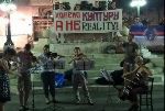 ХОЋЕМО КУЛТУРУ А НЕ РИЈАЛИТИ: Протест на Тргу Републике