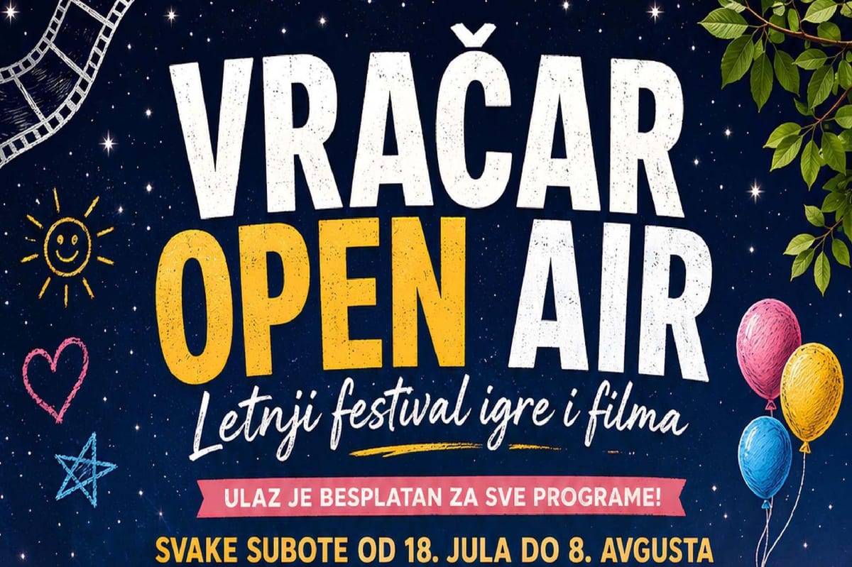 Letnji festival igre i filma na otvorenom — VRAČAR OPEN AIR