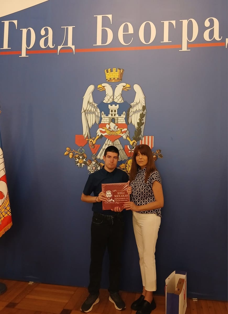 Filip Denković – Učenik generacije za školsku 2025/2026. godinu
