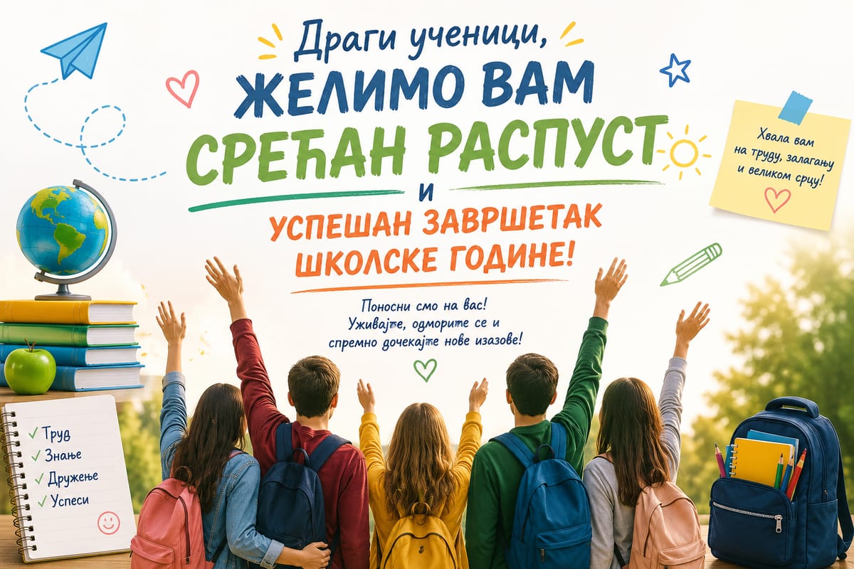 Srećan raspust!