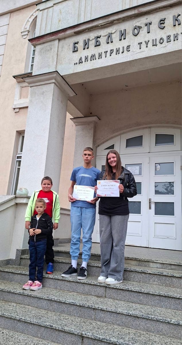 Konkurs ,, Krv život znači“
