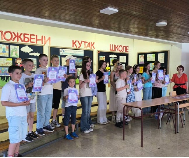 Uspeh Luke Markova na likovnom konkursu