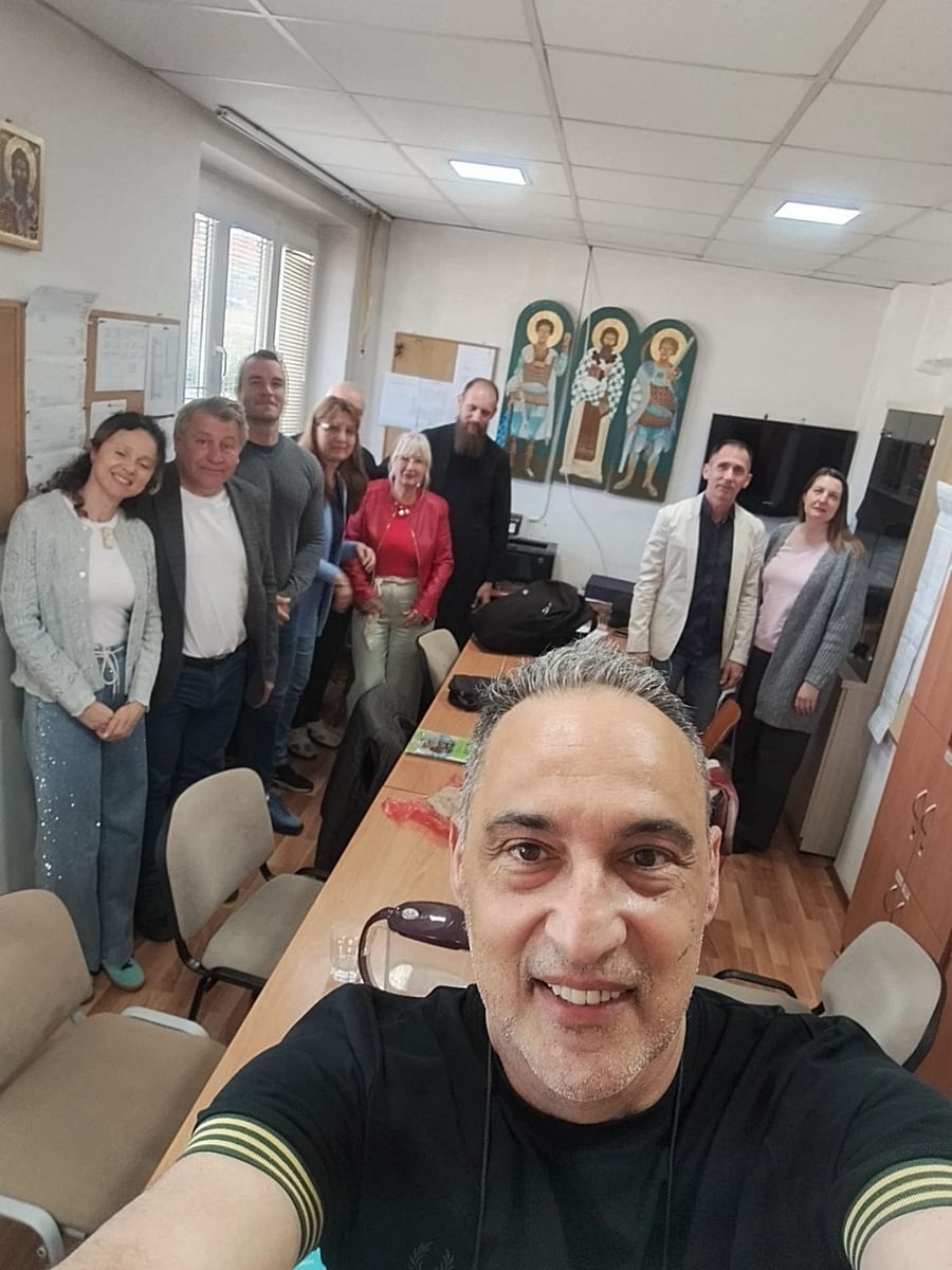 Poseta našoj školi od strane direktora grčke škole