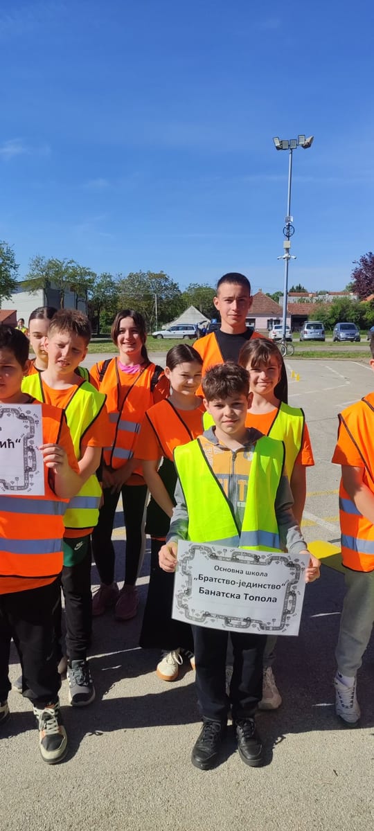 Opštinsko takmičenje „Šta znaš o saobraćaju“