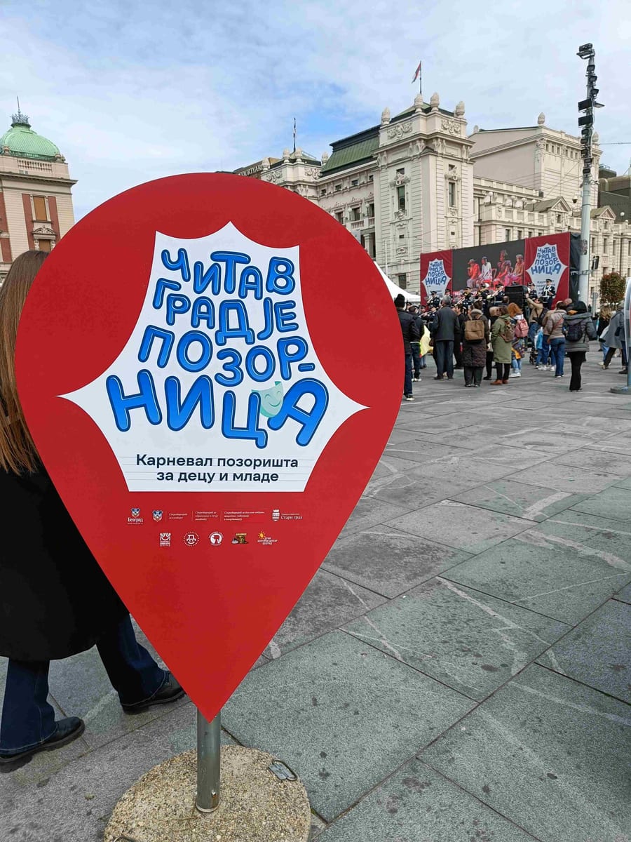Čitav grad je pozornica