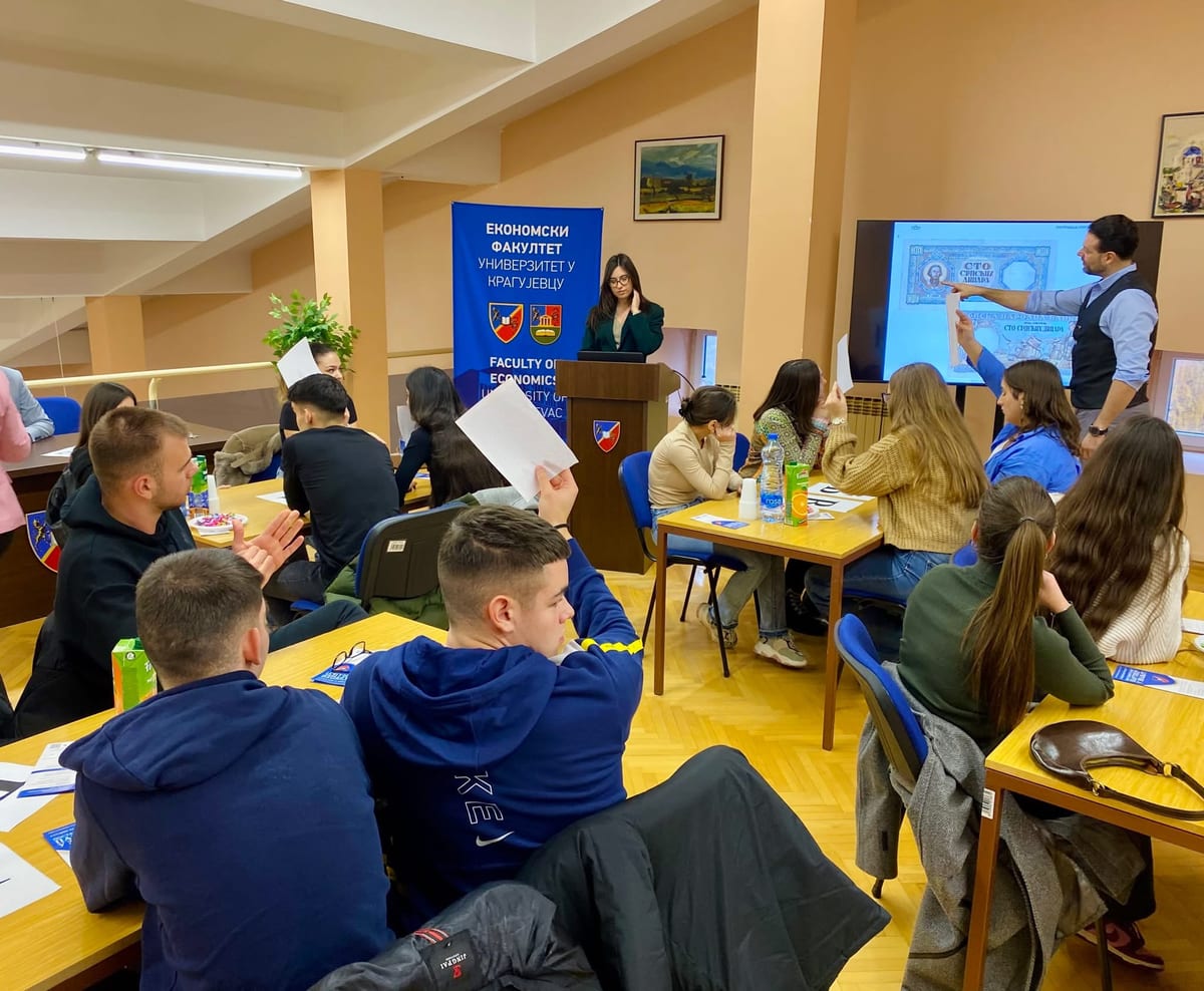 Regionalno finale centralne i zapadne Srbije edukativnog kviza Narodne banke Srbije „Znamenite ličnosti na dinarskim novčanicama“