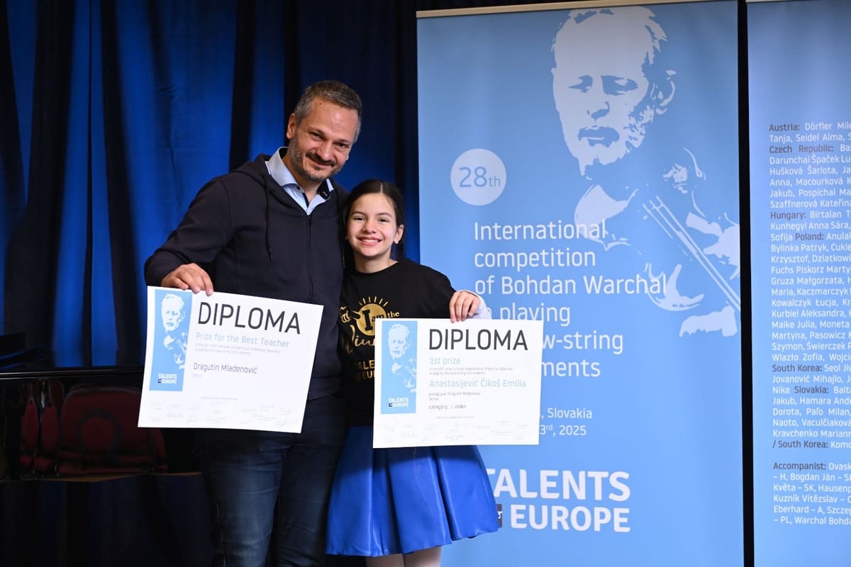 28. Internacionalno takmičenje Bohdan Warchal – Talents for Europe
