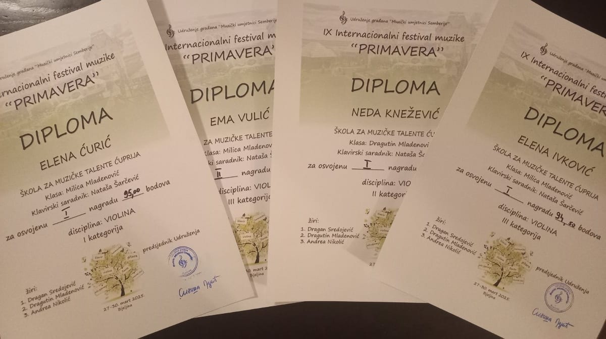 Deveti internacionalni festival muzike “Primavera”