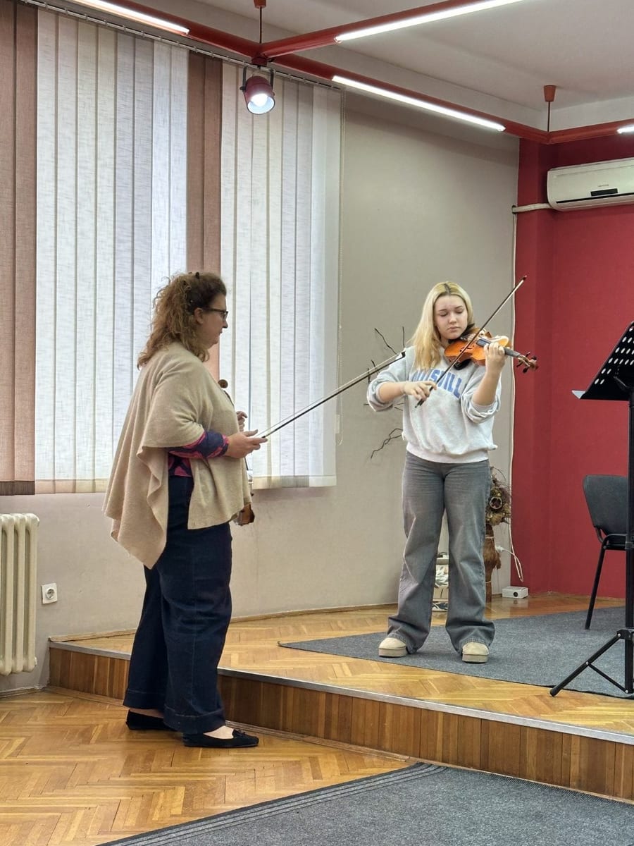Gostovanje violinistkinje Ane Lebedinski