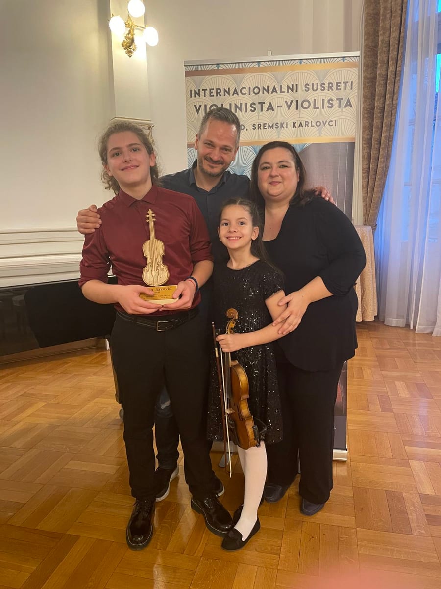 Koncert pobednika „Internacionalnih susreta violinista — violista”