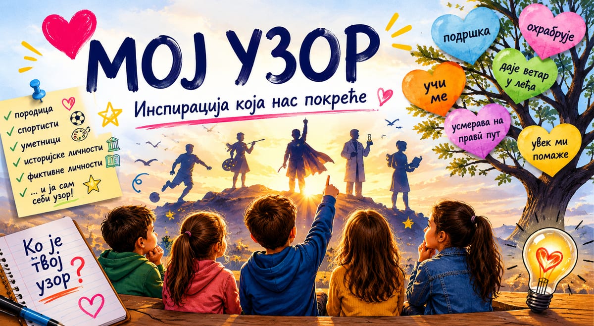 Moj uzor: vrednosti koje nas vode i ohrabruju