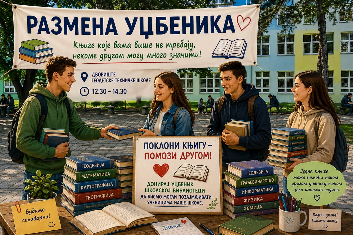 📚 РАЗМЕНА УЏБЕНИКА