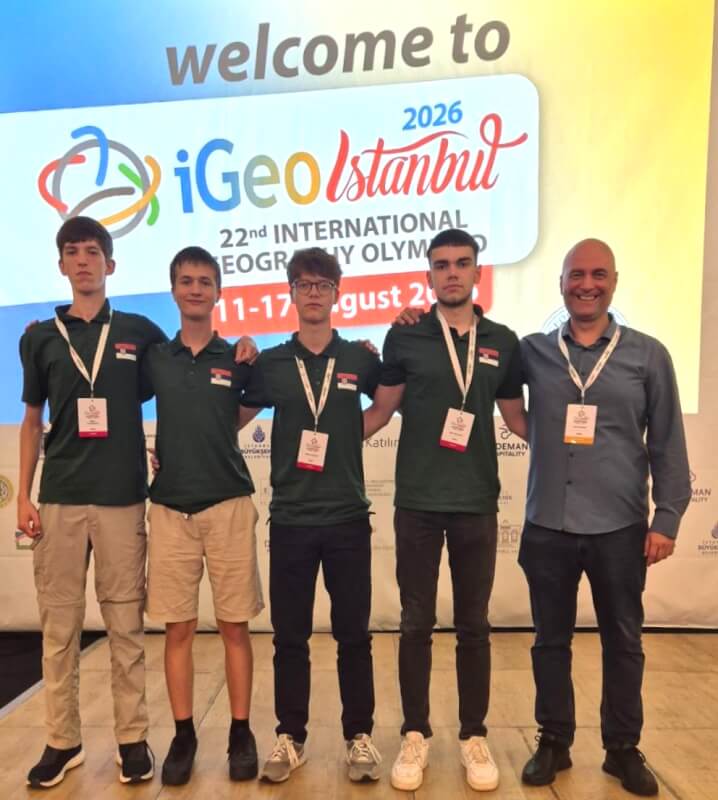 Marko Langović predvodi nacionalni tim geografa na međunarodnoj olimpijadi u Istanbulu