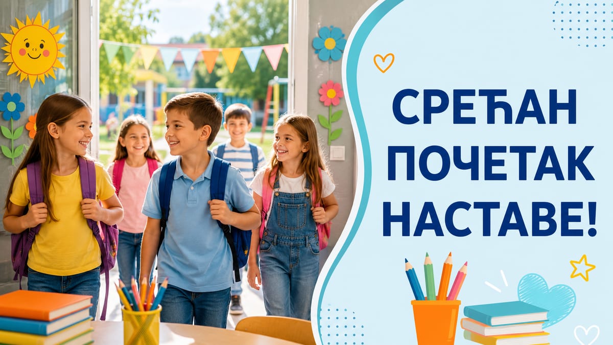 POČETAK ŠKOLSKE 2026/2027. GODINE